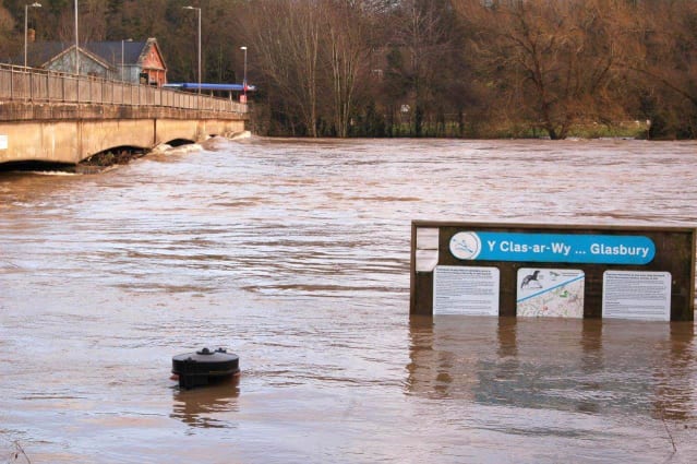 The Wye at Glasbury last weekend